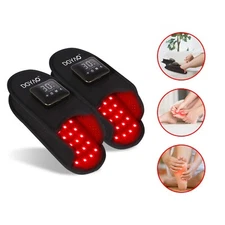 Portable Slippers Red Light Therapy Device for Feet Neuropathy Pain Relief
