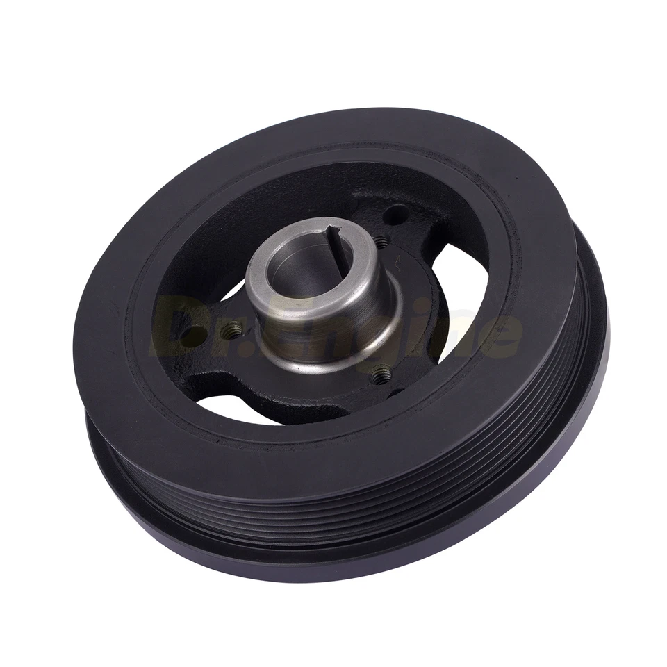 Harmonic Balancer Serpentine Belt Component Kit fit Jeep Grand Cherokee Wrangler - Image 3 of 4