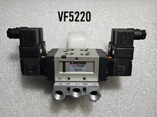 SMC VF5220 PNEUMATIC SOLENOID VALVE BANK