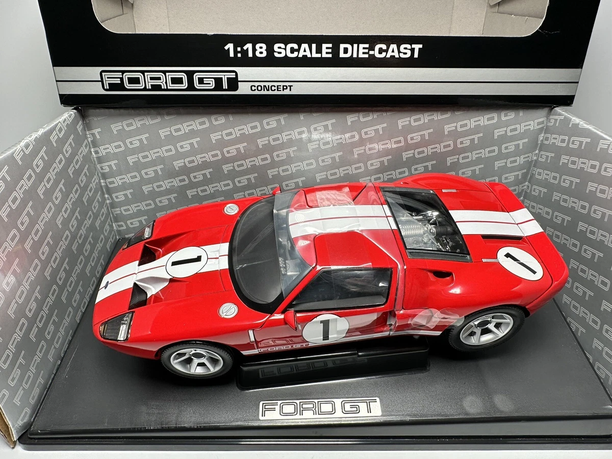 Beanstalk Group #1 Ford GT40 Concept Supercar - Colorado Red 1:18 Diecast  Car