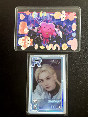 Felix- StrayKids FAN MEETING PILOT 5-STAR JYPnation SUPER STAR PhotoCard