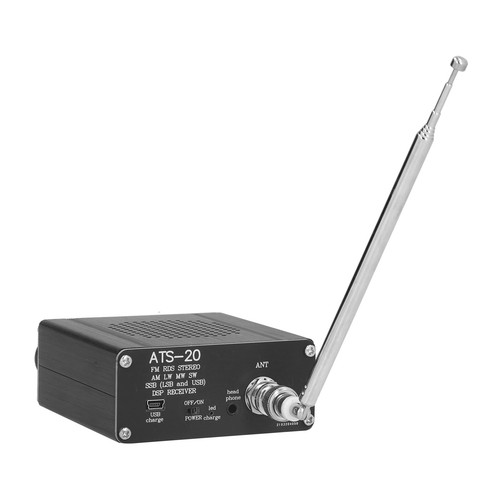 Handheld Radio Recorder FM AM LW SW Aluminum Alloy Case Full Band Receiver - Zdjęcie 3 z 22