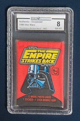 1980 Topps Star Wars Empire Strikes Back GAI Authentic Series 1 Sealed Red Pack