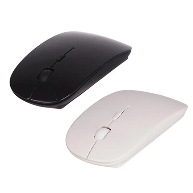 MOUSE WIRELESS ULTRA SLIM OTTICO 1200 DPI SENZA FILI MINI USB 2.4 GHZ MAC DESIGN - Immagine 4 di 4