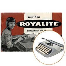 Royal Royalite Typewriter Instruction Manual User Repro Vtg Guide Holland How To thumbnail