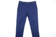 SOCIETY OF THREADS NAVY BLUE 32 SLIM FIT COTTON STRETCH CHINO PANTS MENS NWT NEW