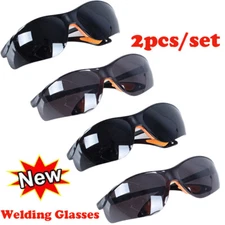 Welding Glasses Anti-impact Anti-Scratch Safety Soldering Goggles Eye Protect US