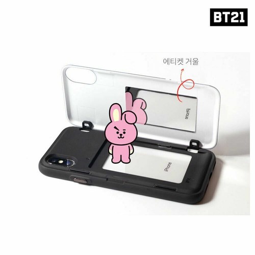 BTS BT21 Official Authentic Goods Peekaboo Muti Card Bumper Case By + Tracking# - Picture 7 of 16