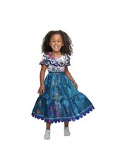 Disney Encanto Movie Mirabel Dress Costume For Girls- Fits Sizes 4-6x New