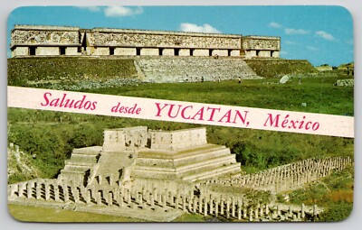 Saludos desde YUCATAN Mexico - Unposted POSTCARD