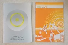 Xbox 360 Volume 1 Setup Booklet  Xbox Live Booklet