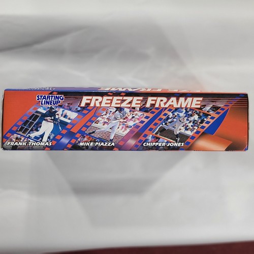 1997 Kenner Starting Lineup MLB Freeze Frame Atlanta Braves Chipper Jones Figure - Picture 10 of 10