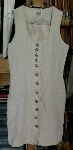 Beige Damen-Freizeitkleid