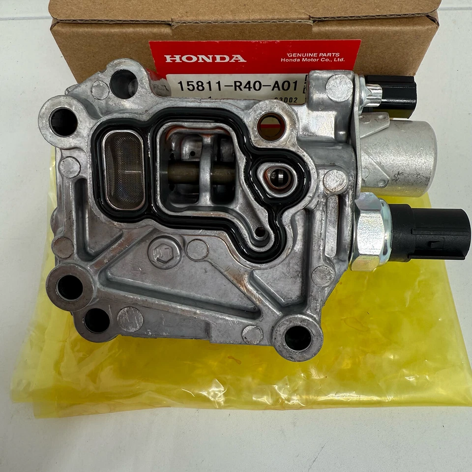 Solenoide VVT de distribución de válvula variable Honda 15811-R40-A01 para Accord Civic Acura Foto 3 de 4