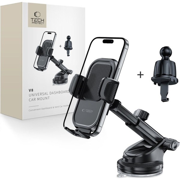Universal-Autohalterung FüR Smartphones Tech-Protect Kfz-Halterung Halter-image
