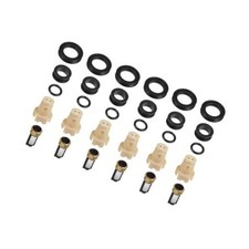 Fuel Injector O Rings Seals with Micro Filters Fuel Injector Repair Kit for