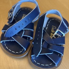 Salt water Sandals By Hoyway Navy Blue sz. 4 toddler unisex NEW