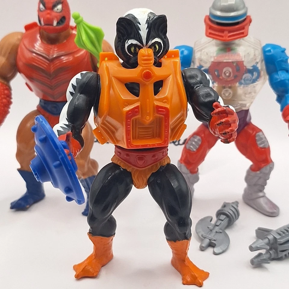 Figura de Acción He-Man Motu Masters Of The Universe Completa Original Lote 6 De Colección Foto 2 de 4