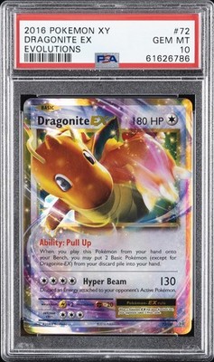 PSA10ビビ #001 7204 2016 POKEMON XY EVOLUTIONS #72 DRAGONITE EX PSA 10 | eBay
