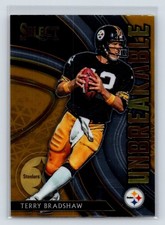 Terry Bradshaw 2020 Panini Select #U13 Unbreakable Pittsburgh Steelers 4-5