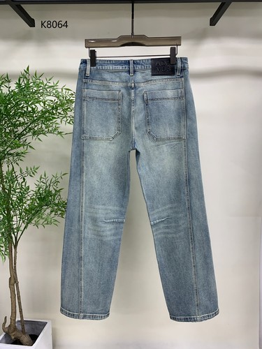 Men's Straight Leg Business Casual Jeans for Office | Classic Comfort Fit - Picture 4 of 6