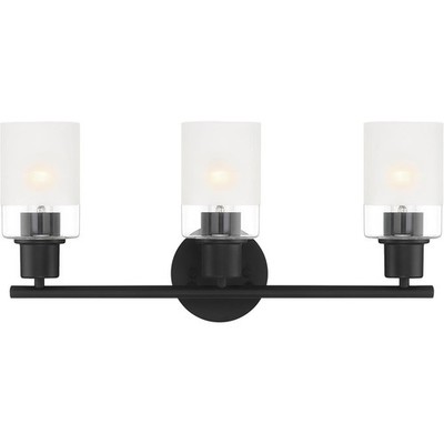 Designers Fountain D236M-3B-MB Cedar Lane Bathroom Vanity Light Matte Black