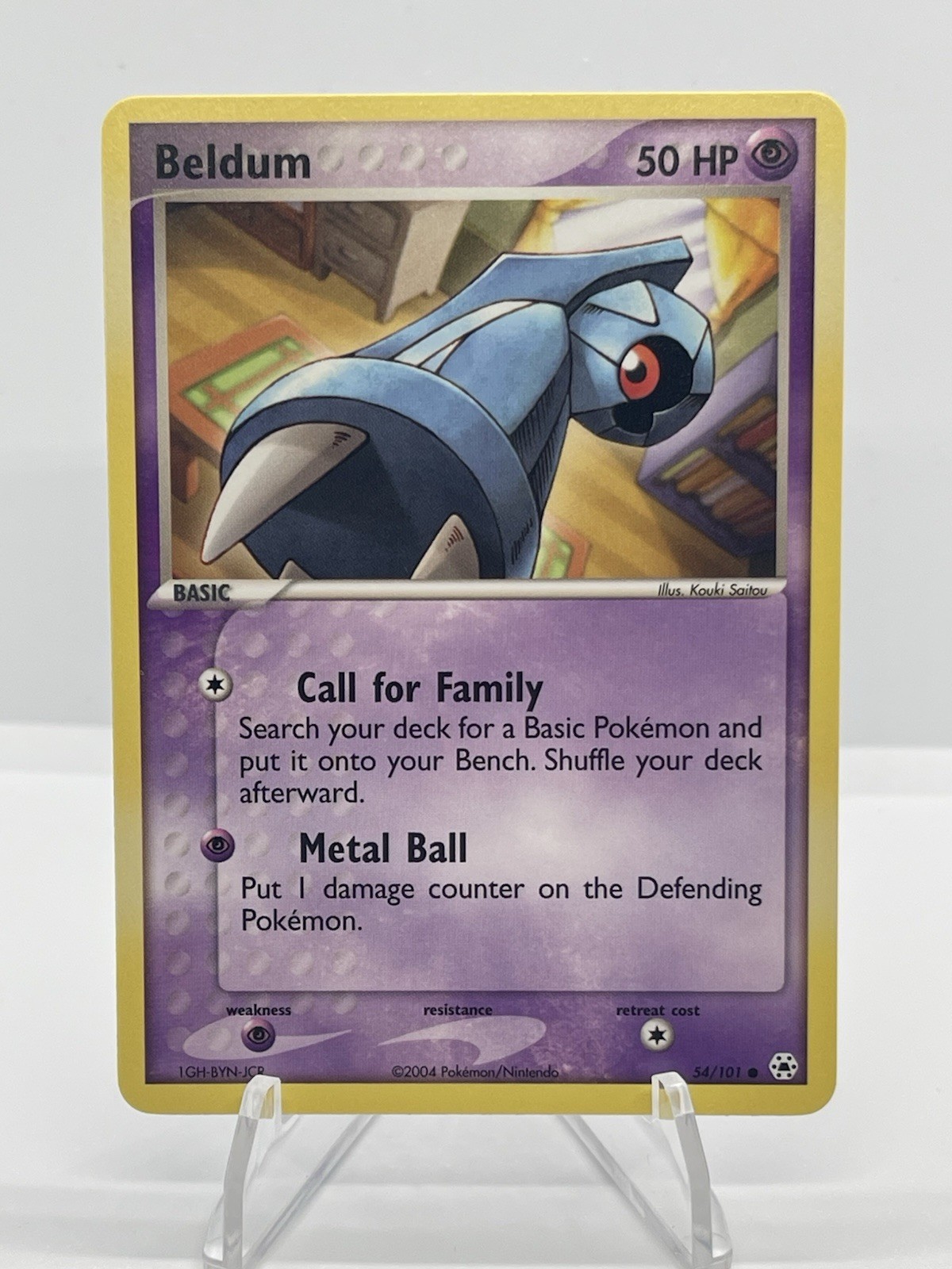Beldum 54/101 - Hidden Legends - Common - Pokemon Card TCG  NM