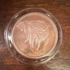 1 oz .999 Fine Silver Round Bullion Elephant Design