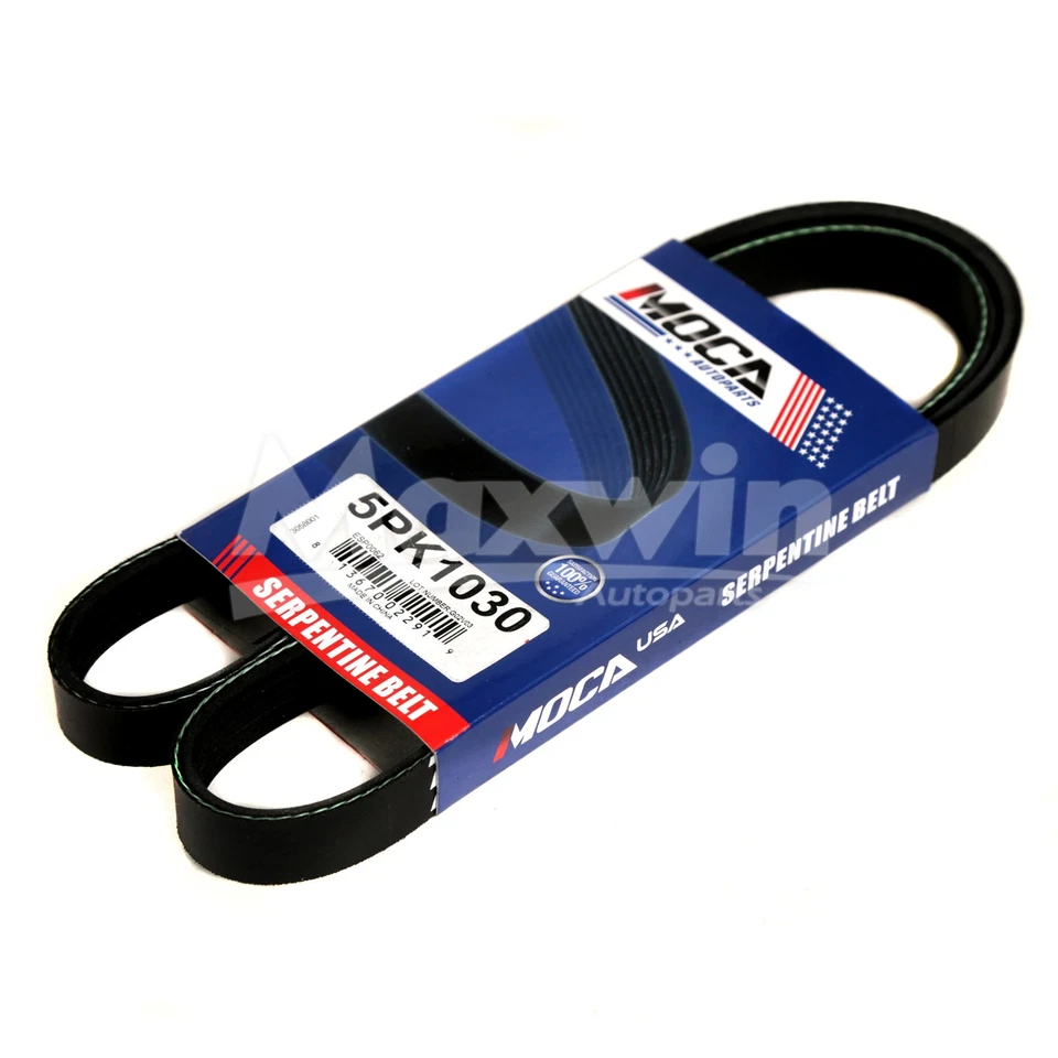 Kit de componentes de transmisión por correa Serpentine para Chevrolet Cobalt HHR Pontiac Saab 9-3 Foto 4 de 4