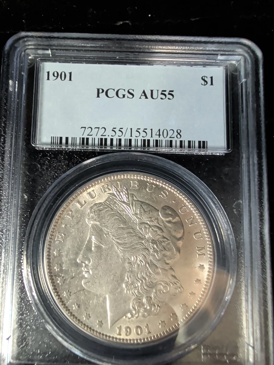 AU 55 Graded 1901 Year Morgan US Dollars (1878-1921) for sale | eBay