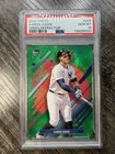 Aaron Judge 2025 Topps Finest Green Refractor /25 PSA 10 New York Yankees