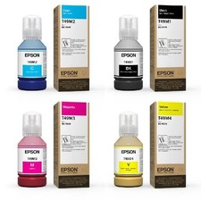 Epson T49M Dye-Sublimation Ink Set, CMYK 4-Pack, 4 x 140mL, F170 and F570