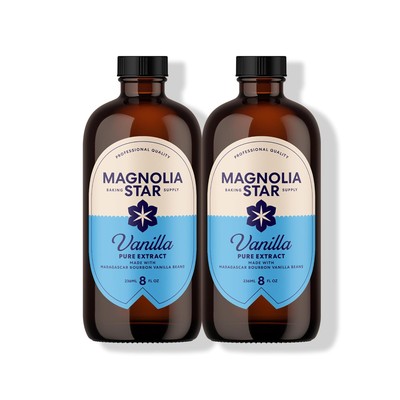 Magnolia-Star Pure Vanilla Extract, 16 oz., Made from Hand-Selected 16 Oz 