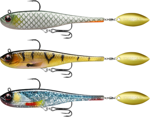 Easy Catch Pre-Rigged Soft Lures, Unique Vibrating Swim Action and Trembly Sinki - Picture 17 of 35