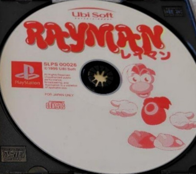 Rayman PlayStation PS1 Disc Only Used Tested Japanese ver
