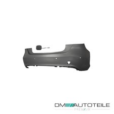 Stoßstange hinten grundiert passt für Mercedes A-Klasse (W176) 15-18 mit PDC