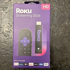 New Roku streaming stick Steaming Device Black 3840R