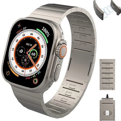 Metall Armband Apple Watch Ultra  11 10 9 8 7 6 SE Edelstahl Titan 49 46 45 44