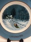 VINTAGE 1976 AVON CHRISTmAs Bringing Home The TreePlate COLLECTor Enoch Wedgwood — photo 2