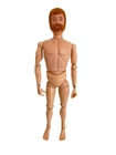 GI Joe Adventure Team Sea Adventurer 12” Red Flock Beard No Cracks Excellent