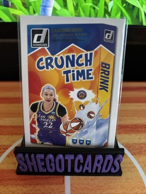 2025 Panini Donruss WNBA - Crunch Time Cameron Brink #17 Press Proof