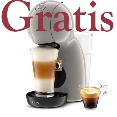 Krups NESCAFE Dolce Gusto PICCOLO XS Grau + 60 Euro Karoma Kapseln