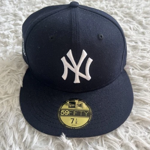 New Era 59FIFTY🔥NY Yankees DSNY NYC Sanitation Fitted Hat  Blue 7 1/8 Hat Club