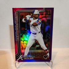 2025 Topps Series 1 - Jorge Soler #23 Purple Rainbow /250