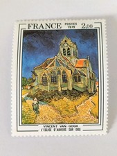 Timbre FRA YT N°2054 de 1979 Van Gogh Auvers Sur Oise État Neuf Sans Charnière
