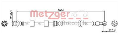 Original METZGER Bremsschlauch 4111741 für Mitsubishi