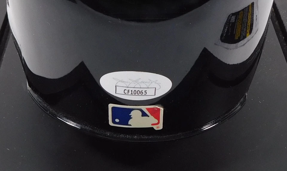 Rafael Palmeiro Signed Mini Baseball Helmet Orioles JSA Auto CF10065 - Image 3 of 4