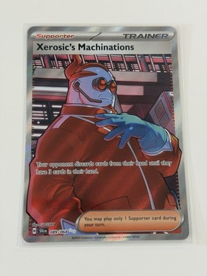 Xerosic's Machinations 089/064 Ultra Rare Shrouded Fable Pokemon Holo Near Mint