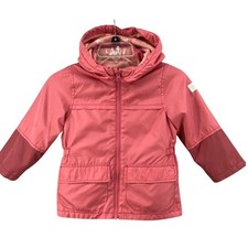 OshKosh B'gosh Jacket Girls 5T Double Jacket Inside Zips Out Pink Hoodie