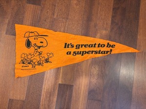Snoopy Pennant | eBay